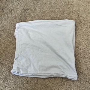 Blue brandy tube top